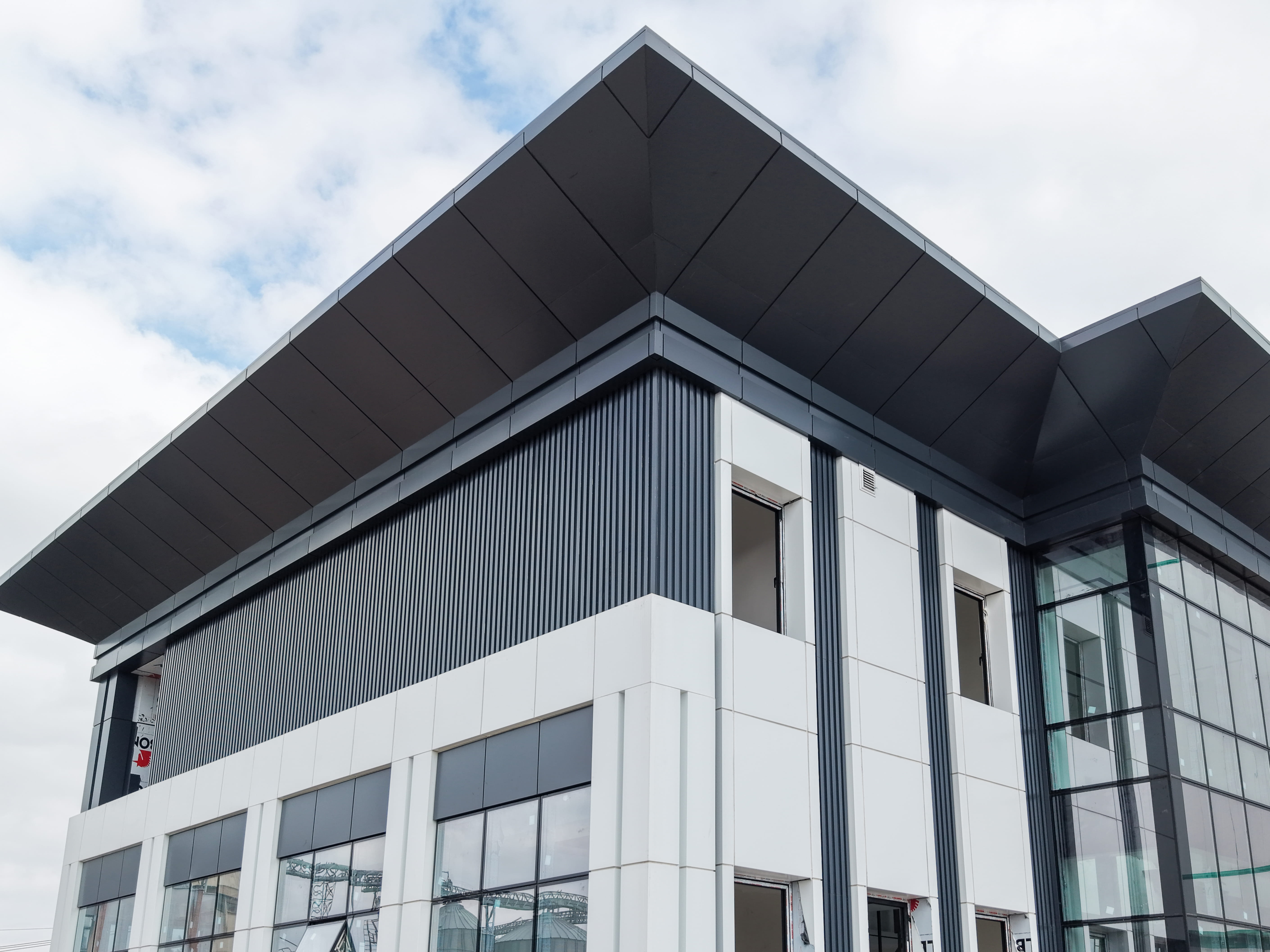 Architectural facade design and application planning