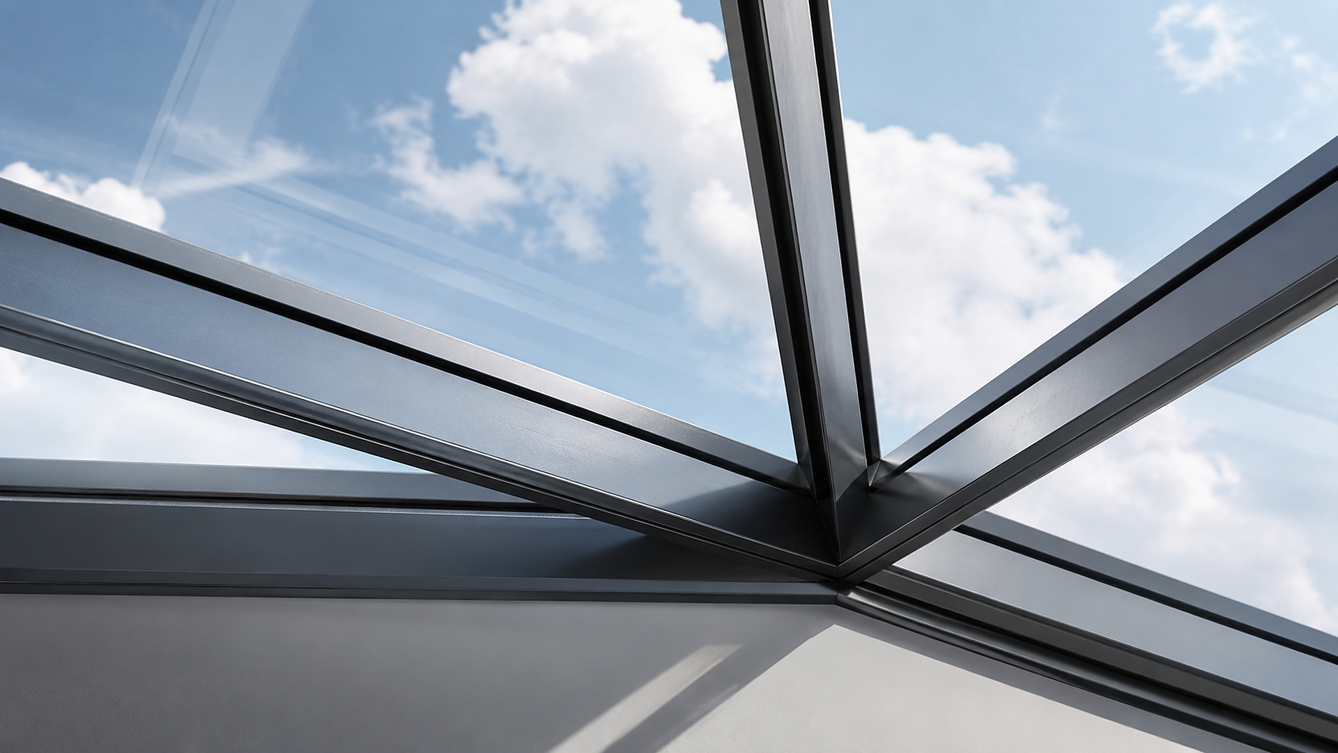 Skylight cam çatı ve ışıklık uygulaması